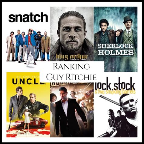 uy ritchie|guy ritchie movies in order.